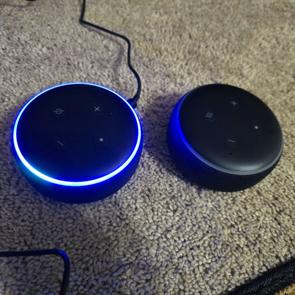 2- 1ST Generation Echo Dot